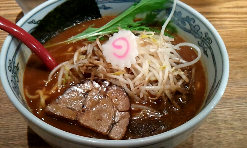 味噌にぼしらーめん