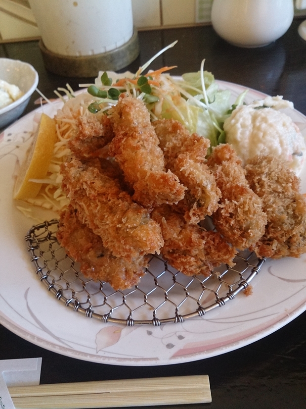 牡蠣フライうみゃ~