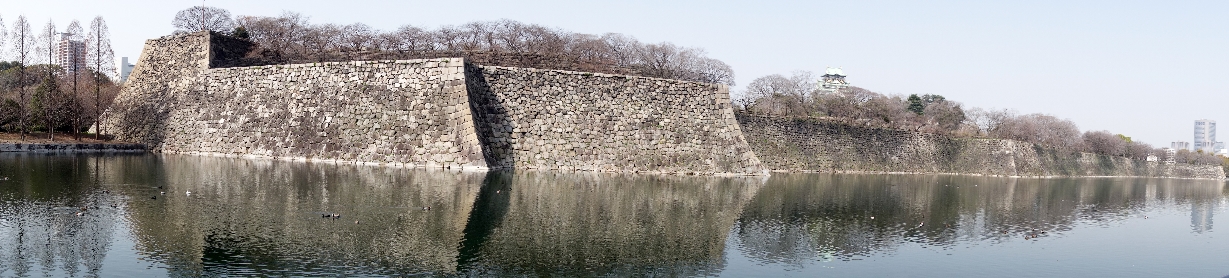 大阪城の塀