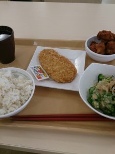 ササミチーズカツ定食