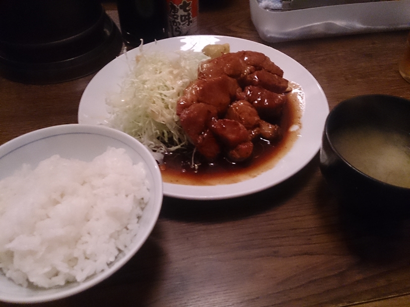 トンテキ定食(200g)