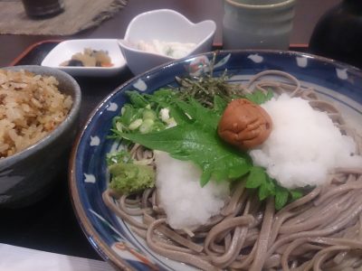 冷やしおろし蕎麦