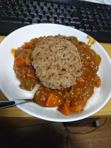 ハンバーグカレー