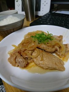 豚肉の生姜焼き