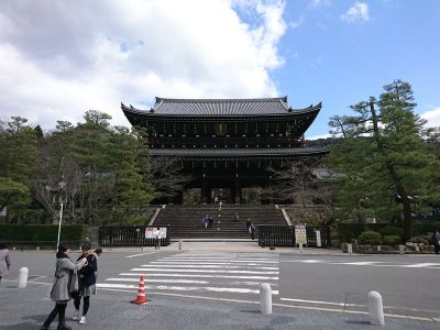 知恩院の長い階段