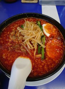 来来亭の旨辛麺