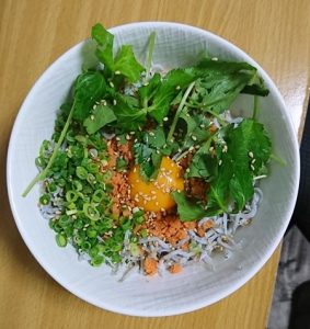 鮭&しらす丼