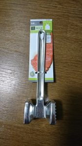 アルミ製の肉タタキ