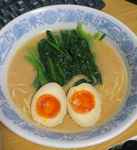 自炊で家系ラーメン