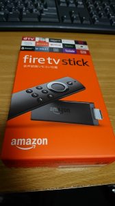 Amazon Fire TV Stick を買った