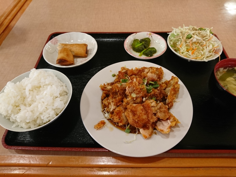 油淋鶏定食