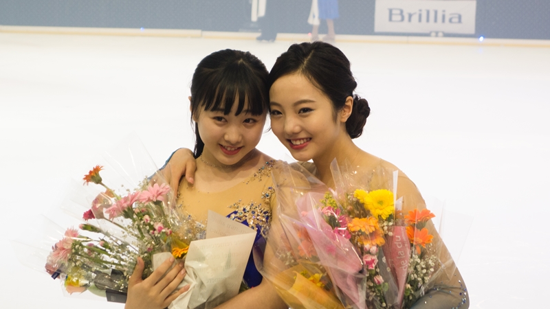 本田望結さんと本田真凜さん