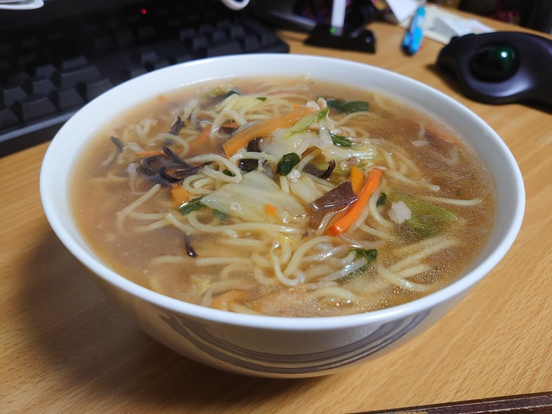 冷凍のあんかけラーメン