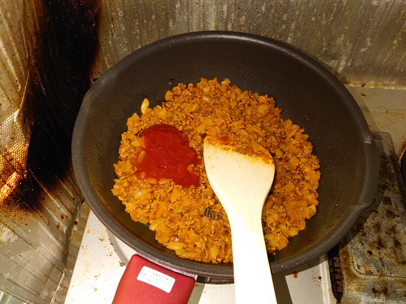 トマトはケチャップでもOK