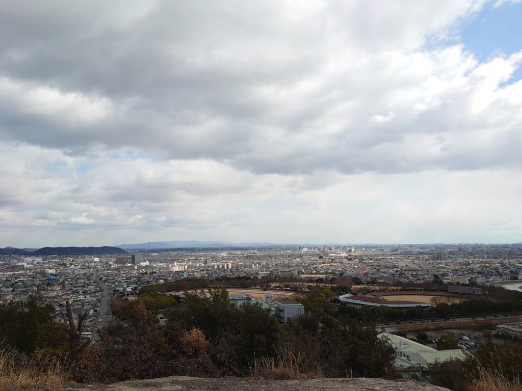 宝殿市内の展望