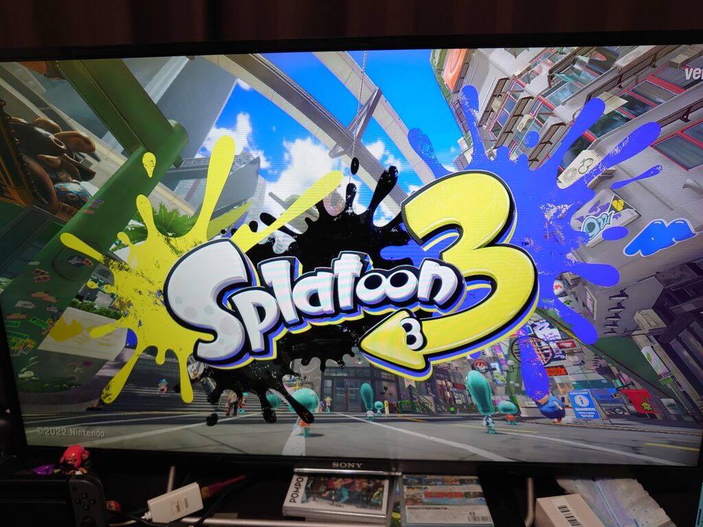 スプラトゥーン3を買ったよ