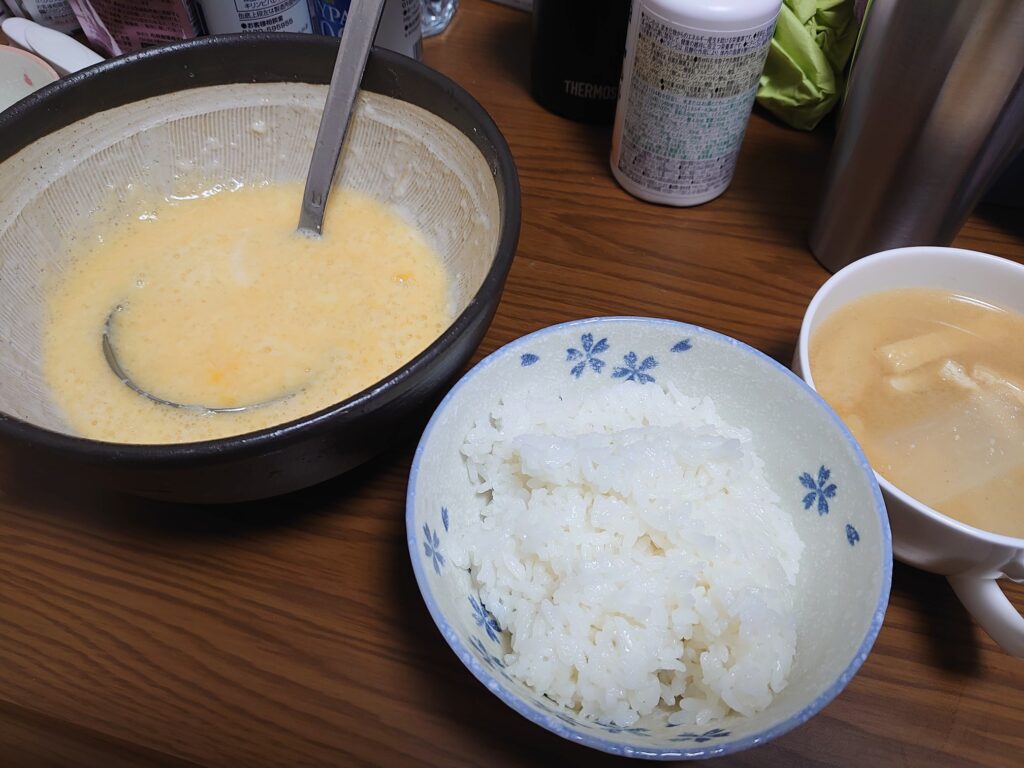 長いものとろろご飯