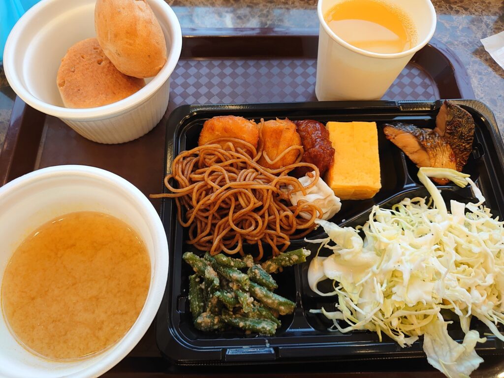 東横インの朝ご飯