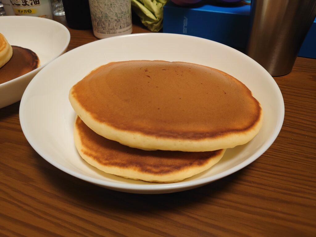 ふわもちのホットケーキ