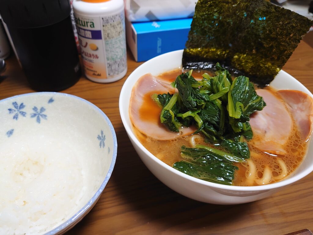 自炊の横浜家系ラーメン